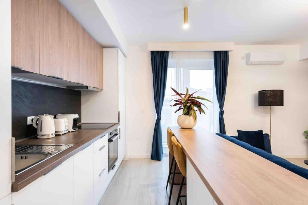 Blue Velvet Apartment Букурещ Екстериор снимка