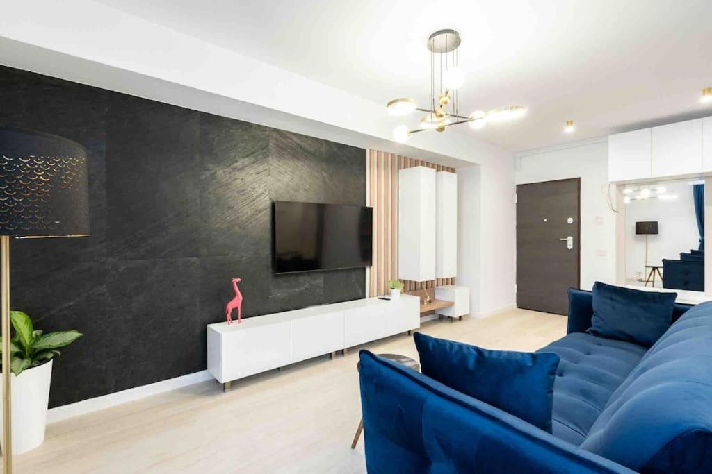 Blue Velvet Apartment Букурещ Екстериор снимка